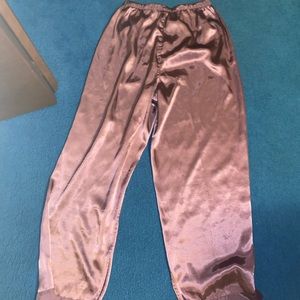 silk pants